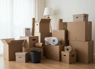 cartons de déménagement