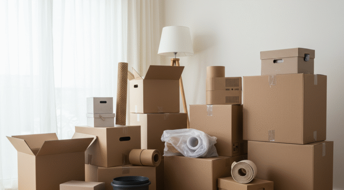 cartons de déménagement