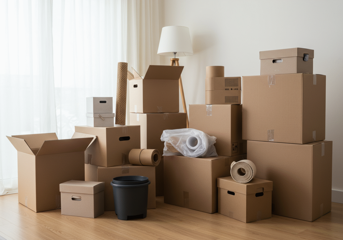 cartons de déménagement