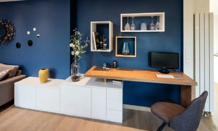 Comment aménager un coin bureau dans le salon