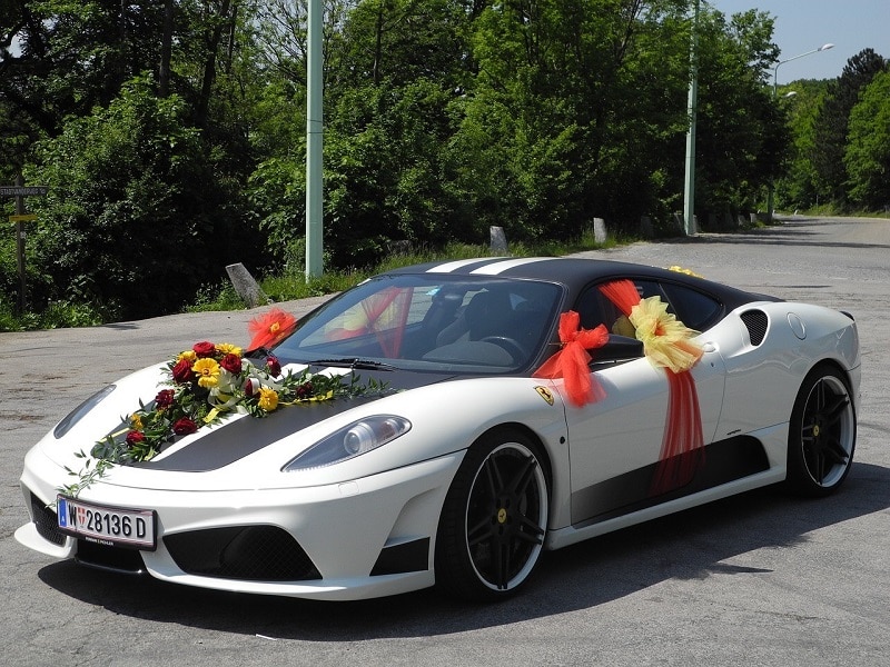 Décoration de voiture de mariage les meilleures idées de décoration