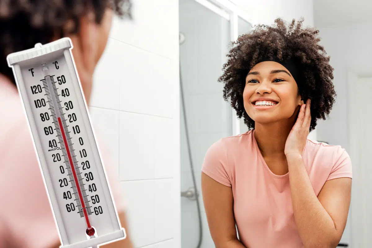 avoir chaud dans sa salle de bain