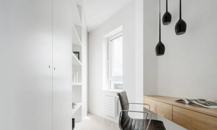 Bureau avec niche murale