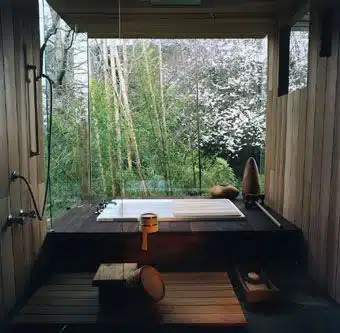 comment faire une salle de bain japonaise