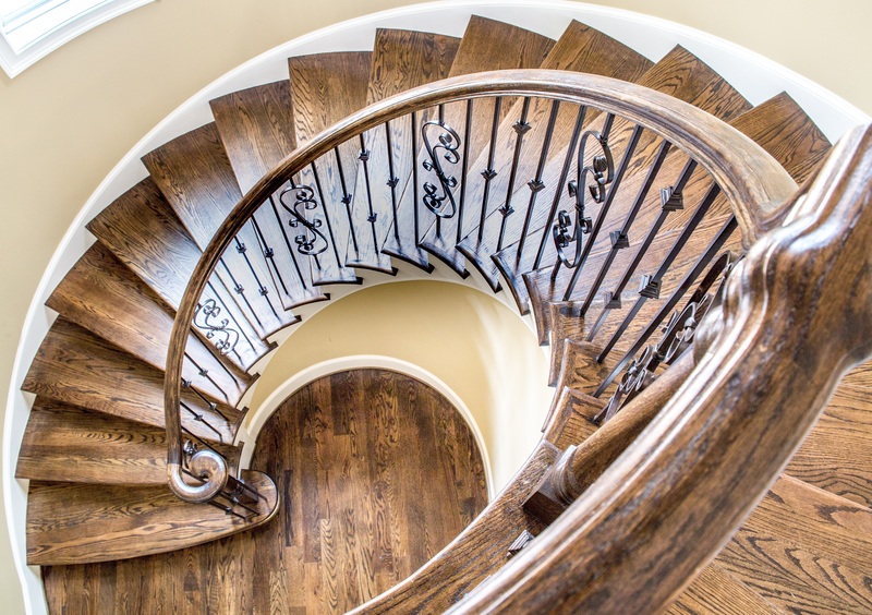 escalier en bois
