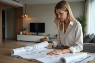 Réaménagement intérieur personnalisé par un architecte d'intérieur