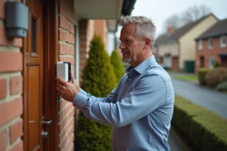 Système de sécurité pour protéger une maison contre les cambriolages