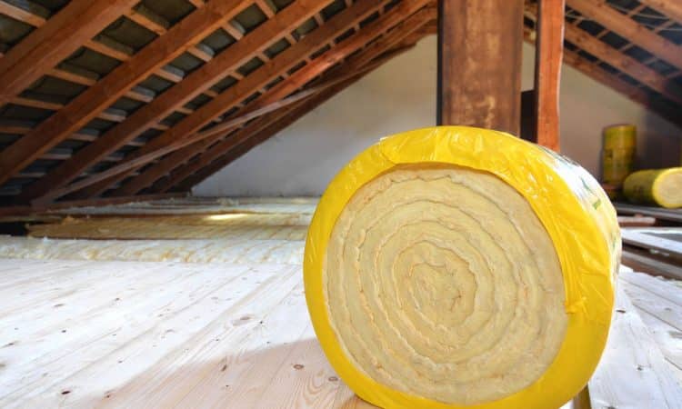 isolation des combles d'une maison