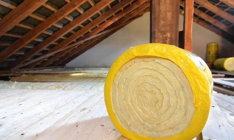 isolation des combles d'une maison