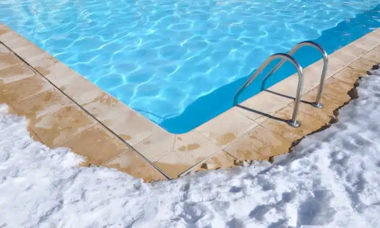 piscine hiver