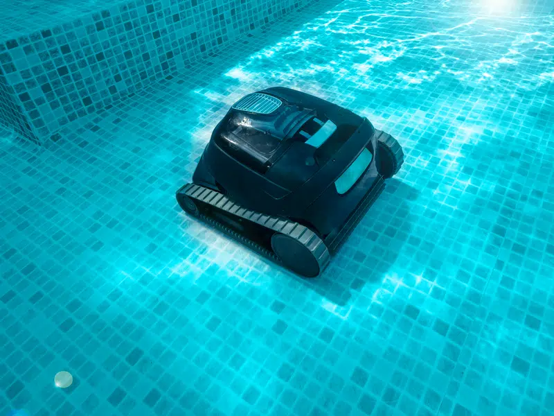 robot piscine sans fil